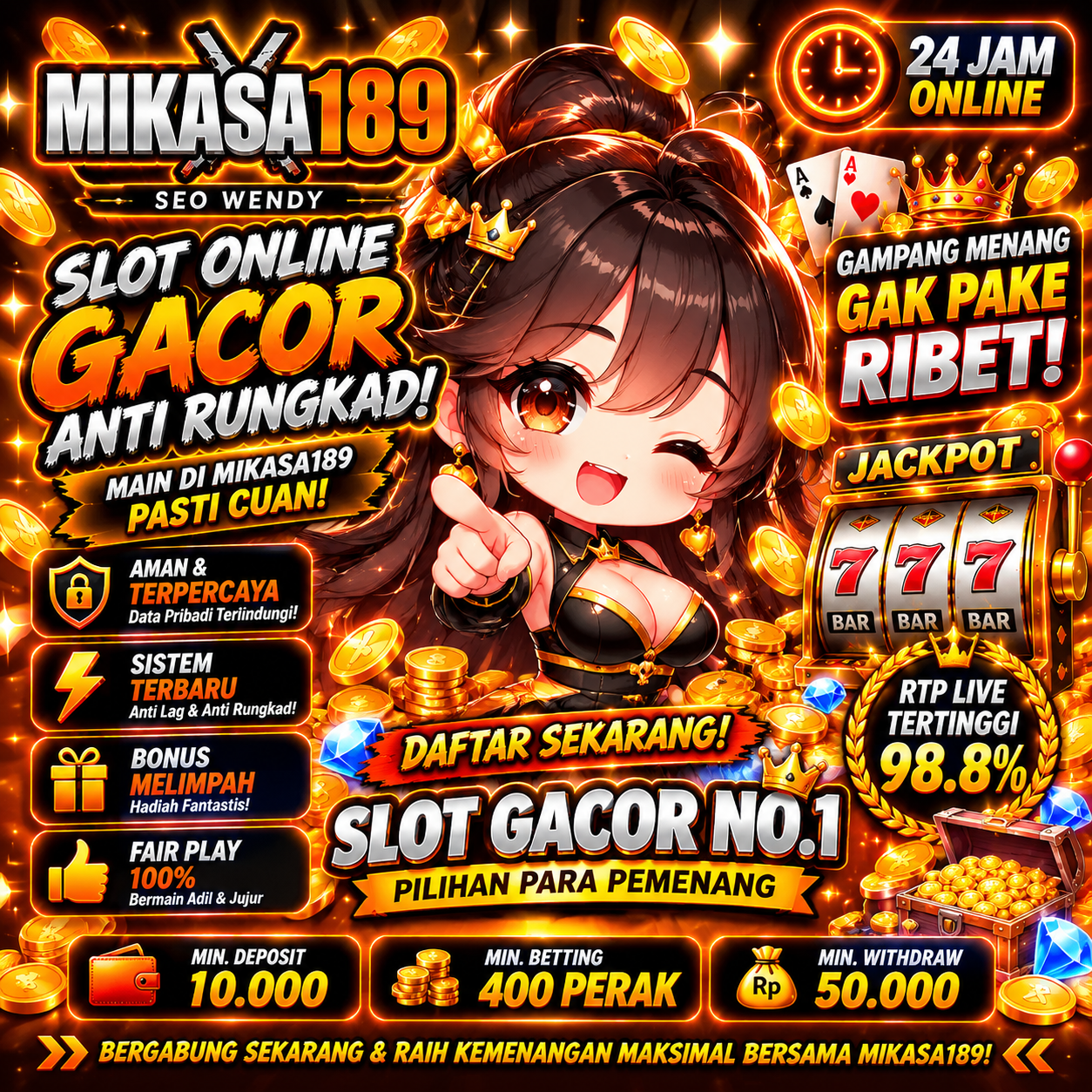 MIKASA189 Banner